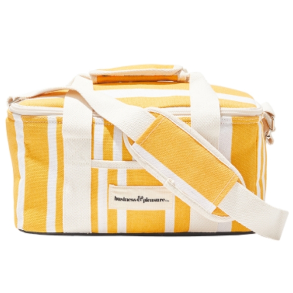 Business & Pleasure Co. Handbags - BUSINESS & PLEASURE Co.™ Cooler Bag Stripe Yellow